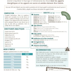 CMV Metabolic - Granulé 5kg