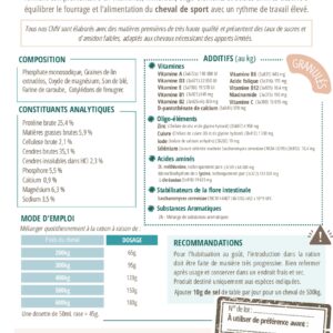 CMV Performance granulés 5Kg