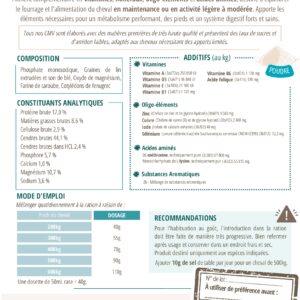 CMV Vital en poudre 5kg